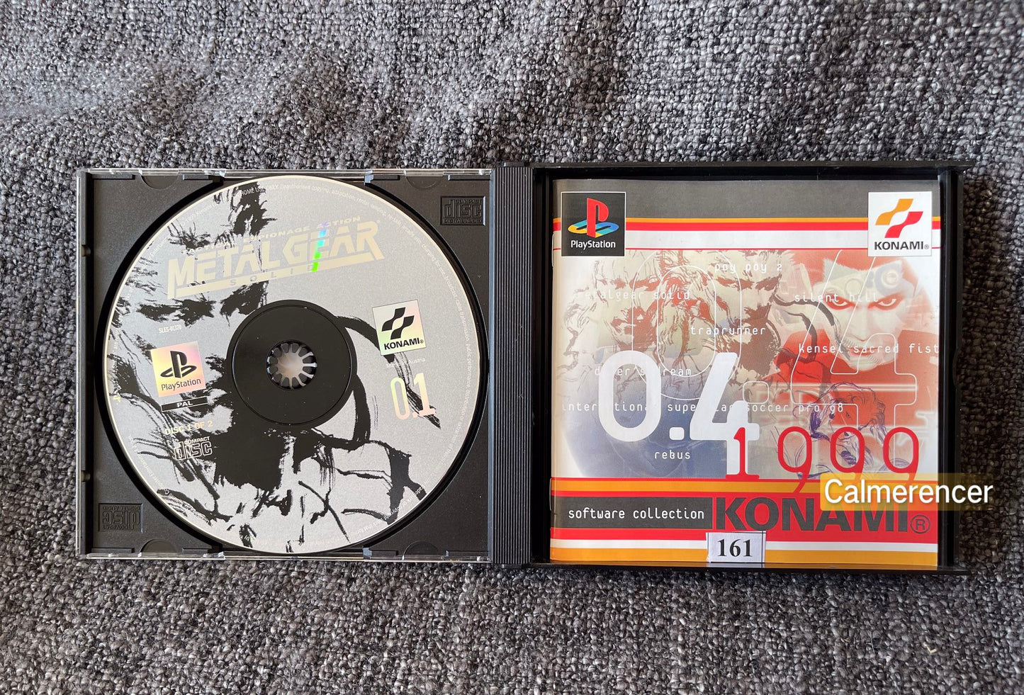 Metal Gear Solid Tactical Espionage Action - Sony Playstation One (PS1) Game