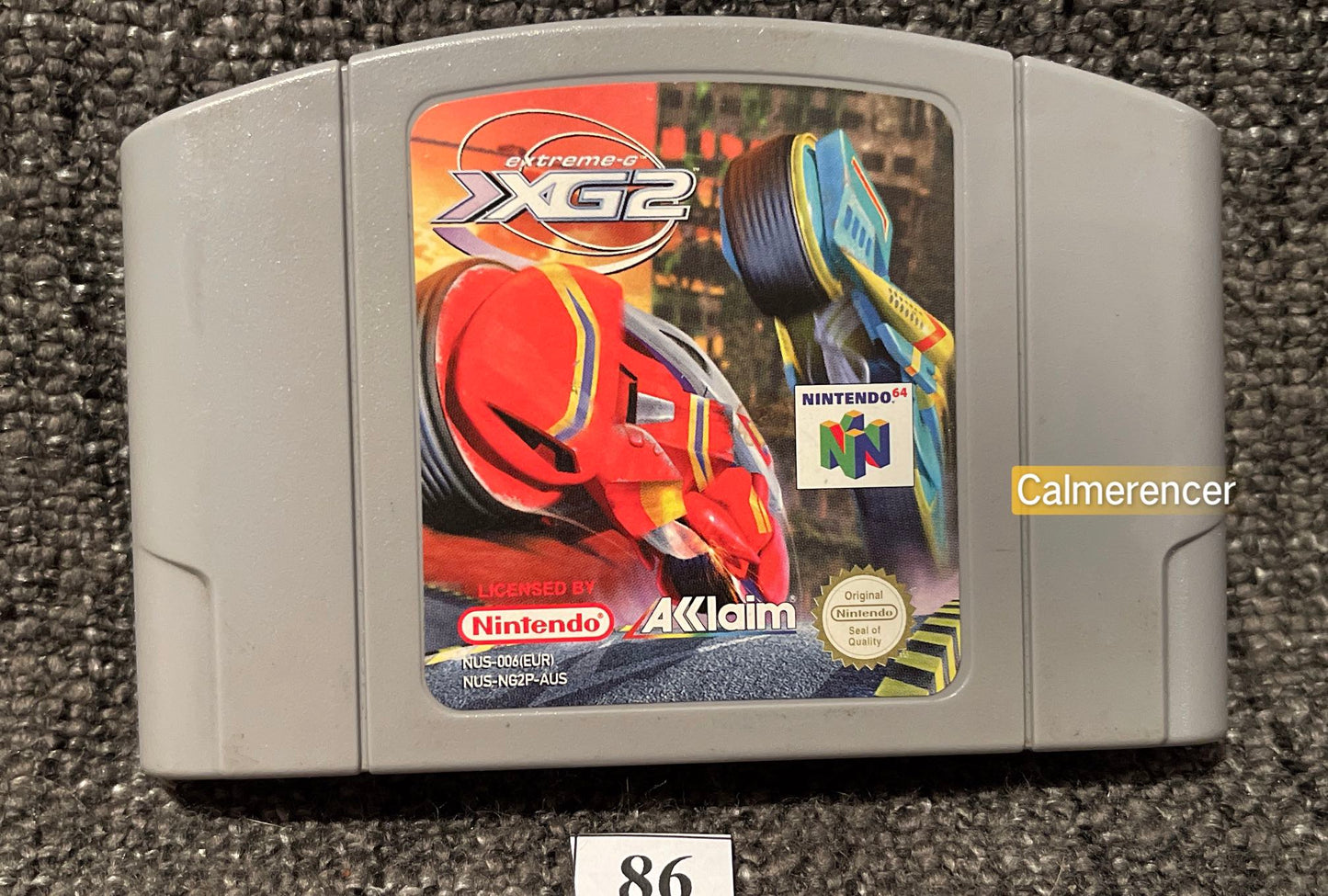 Extreme G 2- Nintendo 64 / N64 - Pal Version