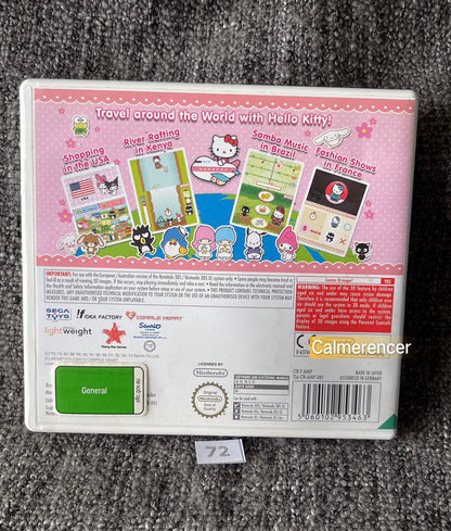 Around The World with Hello Kitty & Friends Game Nintendo 3DS