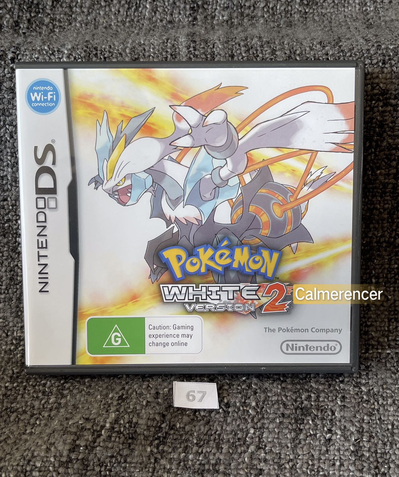 Pokemon White Version 2 Game Nintendo DS - Pal