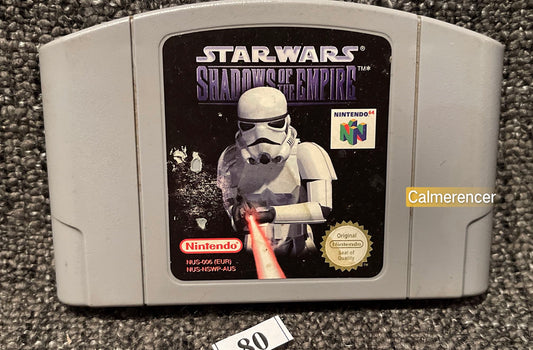 Star wars  Shadow Empire - Nintendo 64 / N64 - Pal Version