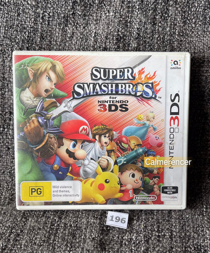 Super Smash Bros Game Nintendo 3DS