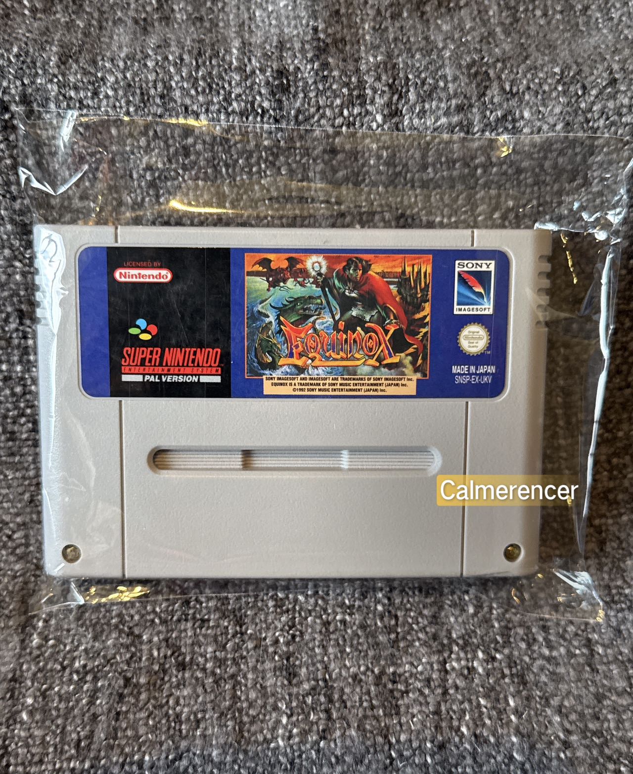 Equinox - Super Nintendo (Snes) Game