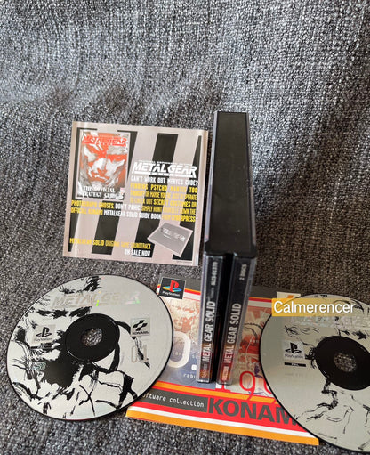 Metal Gear Solid Tactical Espionage Action - Sony Playstation One (PS1) Game