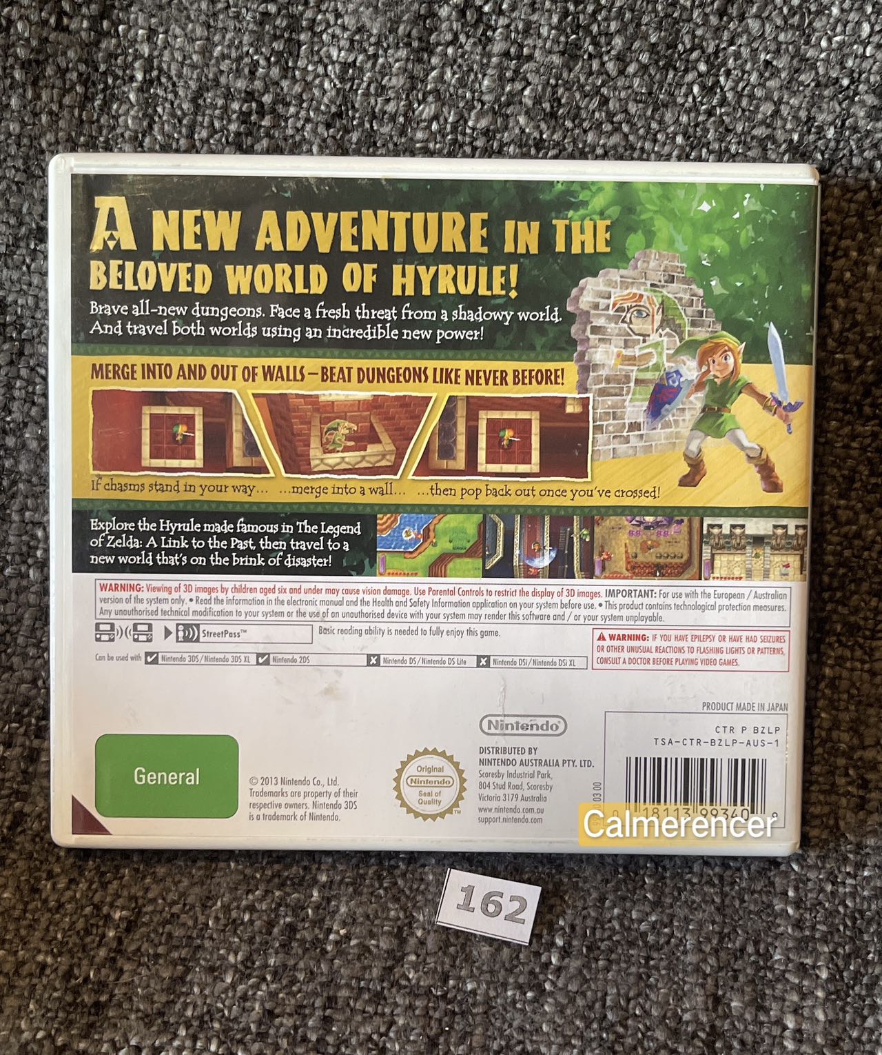 The Legend Of Zelda A Link Between Worlds Game Nintendo 3DS