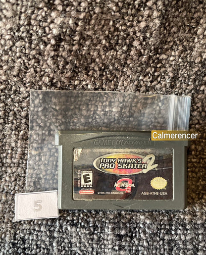 Tony Hawk's Pro Skater 2 Game -Nintendo Gameboy Advance Cart GBA - Pal Version