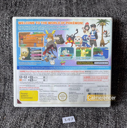 Pokemon Moon Game Nintendo 3DS