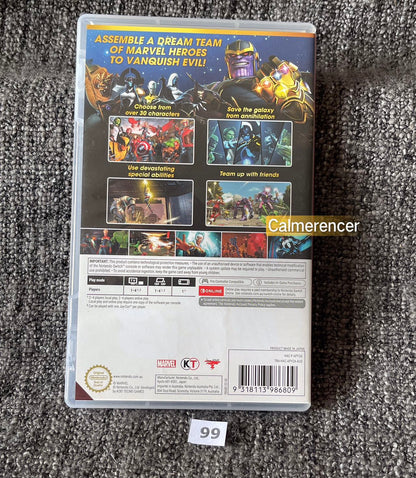 Ultimate Alliance 3 Marvel The Black Order Game - Nintendo Switch