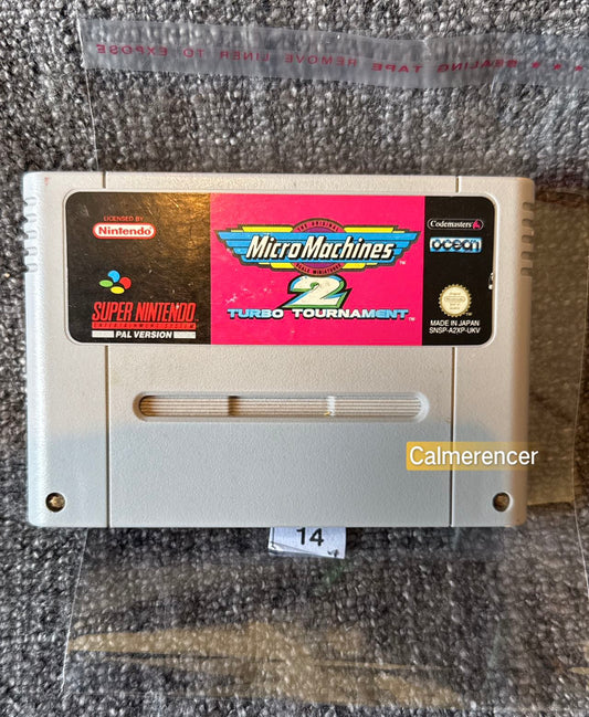 Micro Machines 2 - Super Nintendo (Snes) Game