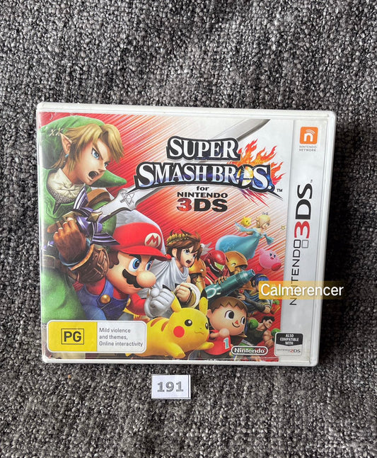 Super Smash Bros Game Nintendo 3DS