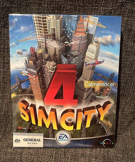 Sim City 4 Brand New & Sealed Game - PC - CD ROM - Big Box