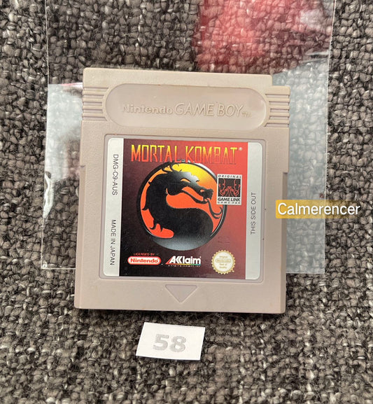 Mortal Kombat Game - Nintendo Gameboy