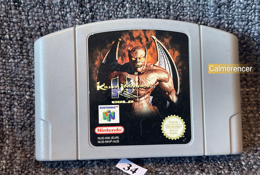 Killer Instinct - Nintendo 64 / N64 - Pal Version