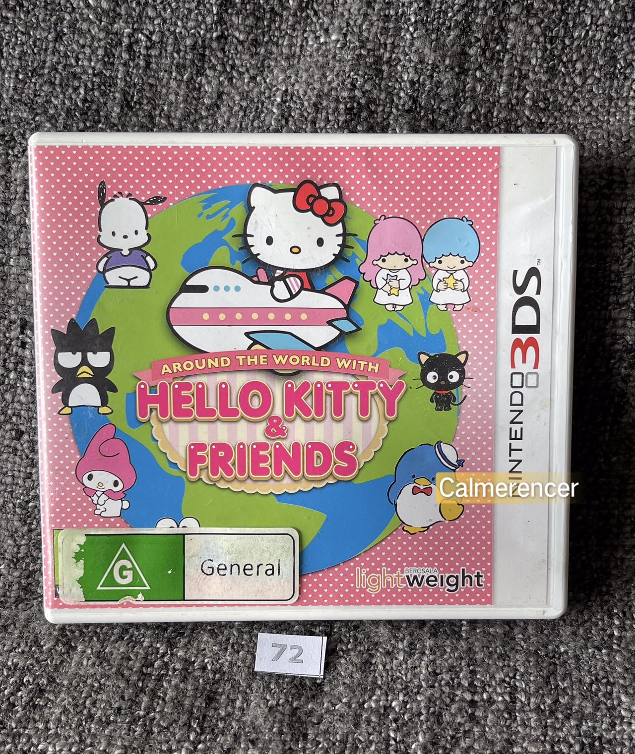 Around The World with Hello Kitty & Friends Game Nintendo 3DS