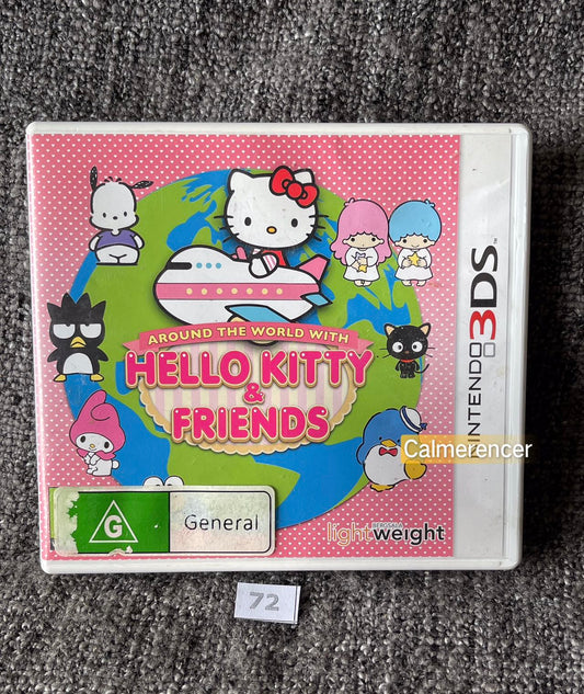 Around The World with Hello Kitty & Friends Game Nintendo 3DS