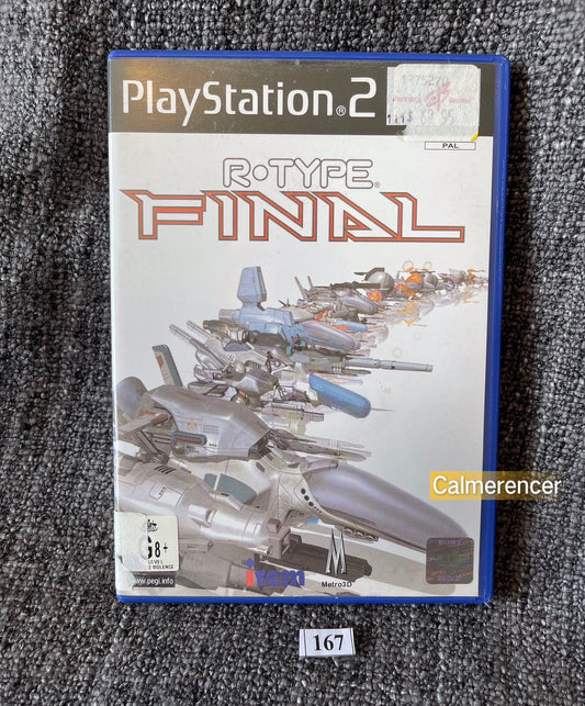 R - Type Final Game- Sony PlayStation 2 (PS2)