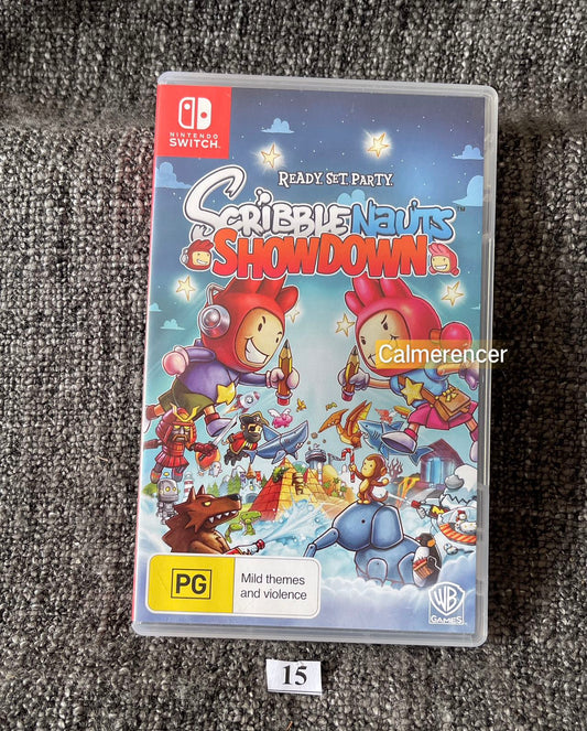 Scribble Nauts Showdown Ready Set Party Game - Nintendo Switch