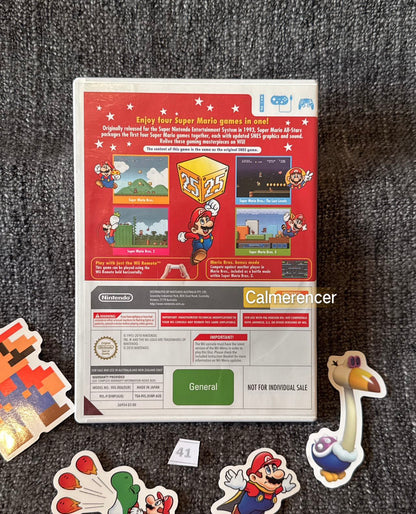 Super Mario All-Stars 25th Anniversary Ed. - Nintendo Wii game