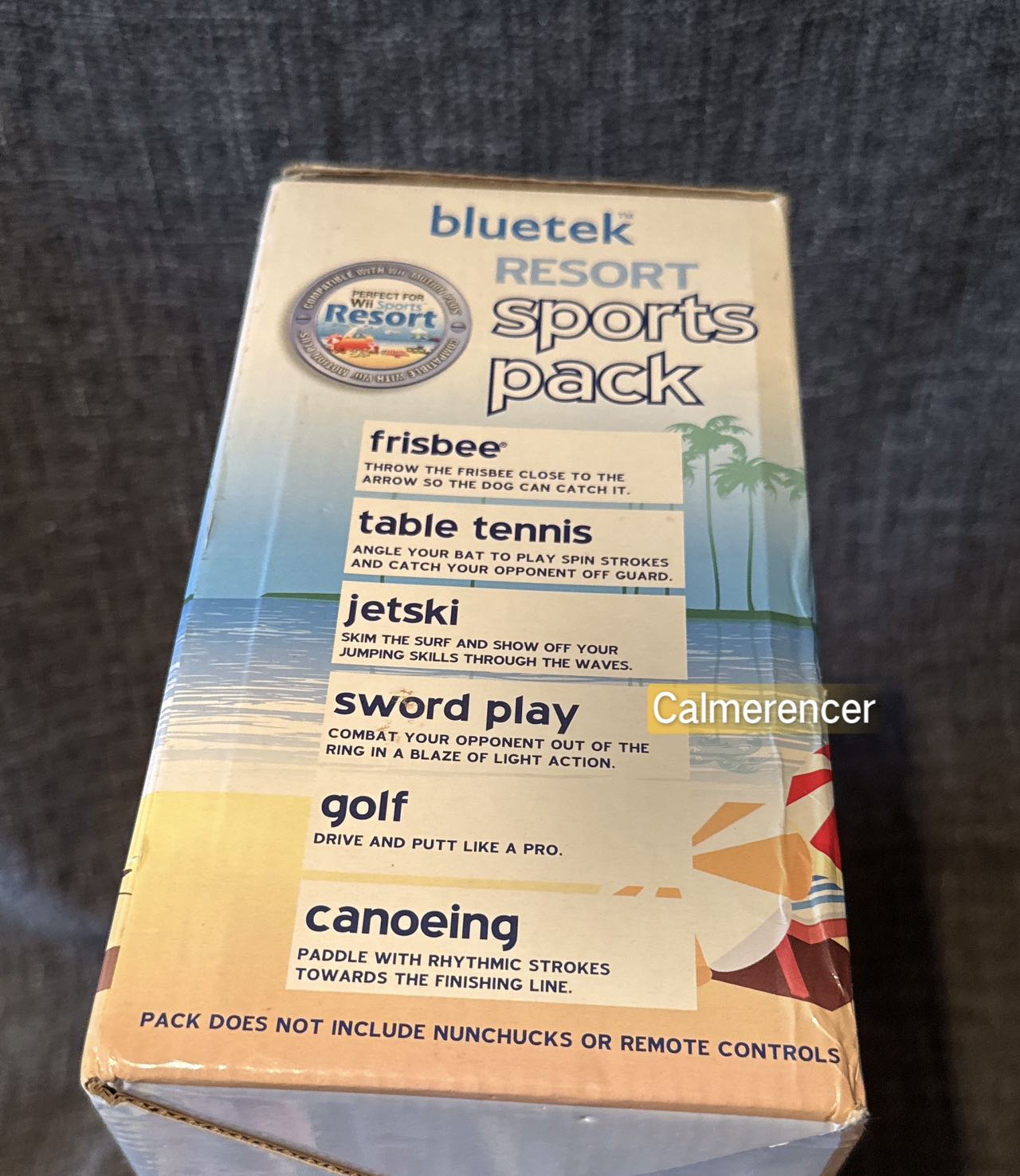 Bluetek Resort Sports Pack Excellent Condition- Nintendo Wii