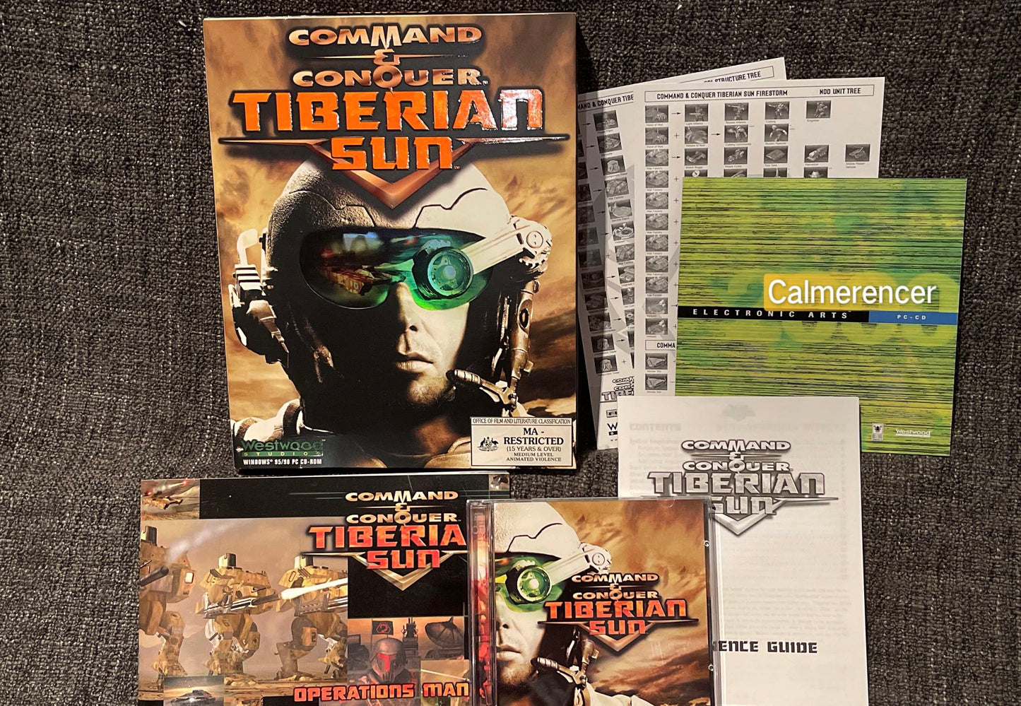 Command & Conquer Tiberian Sun Game - PC - CD ROM - Big Box