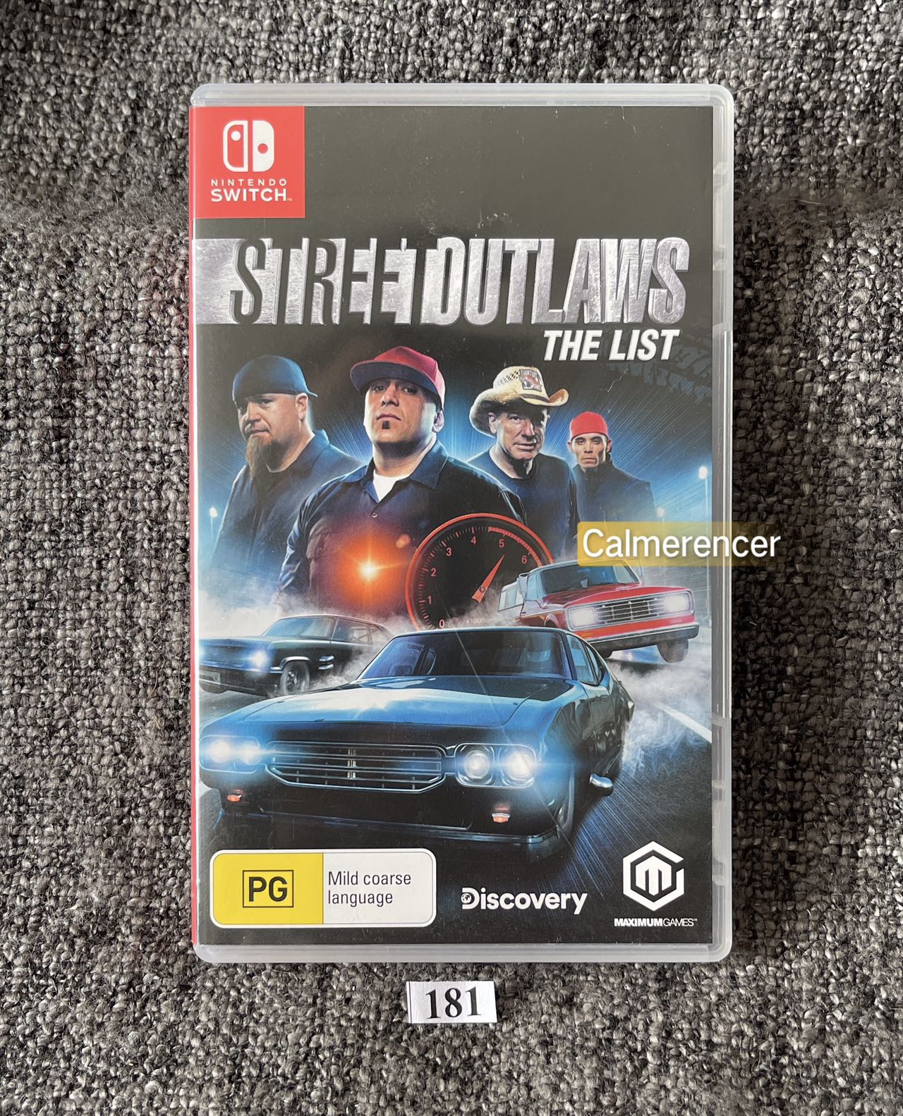 Street Outlaws The List Game - Nintendo Switch