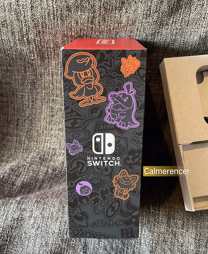 Nintendo Switch Oled Pokemon edition Box and Insert ONLY - No contents