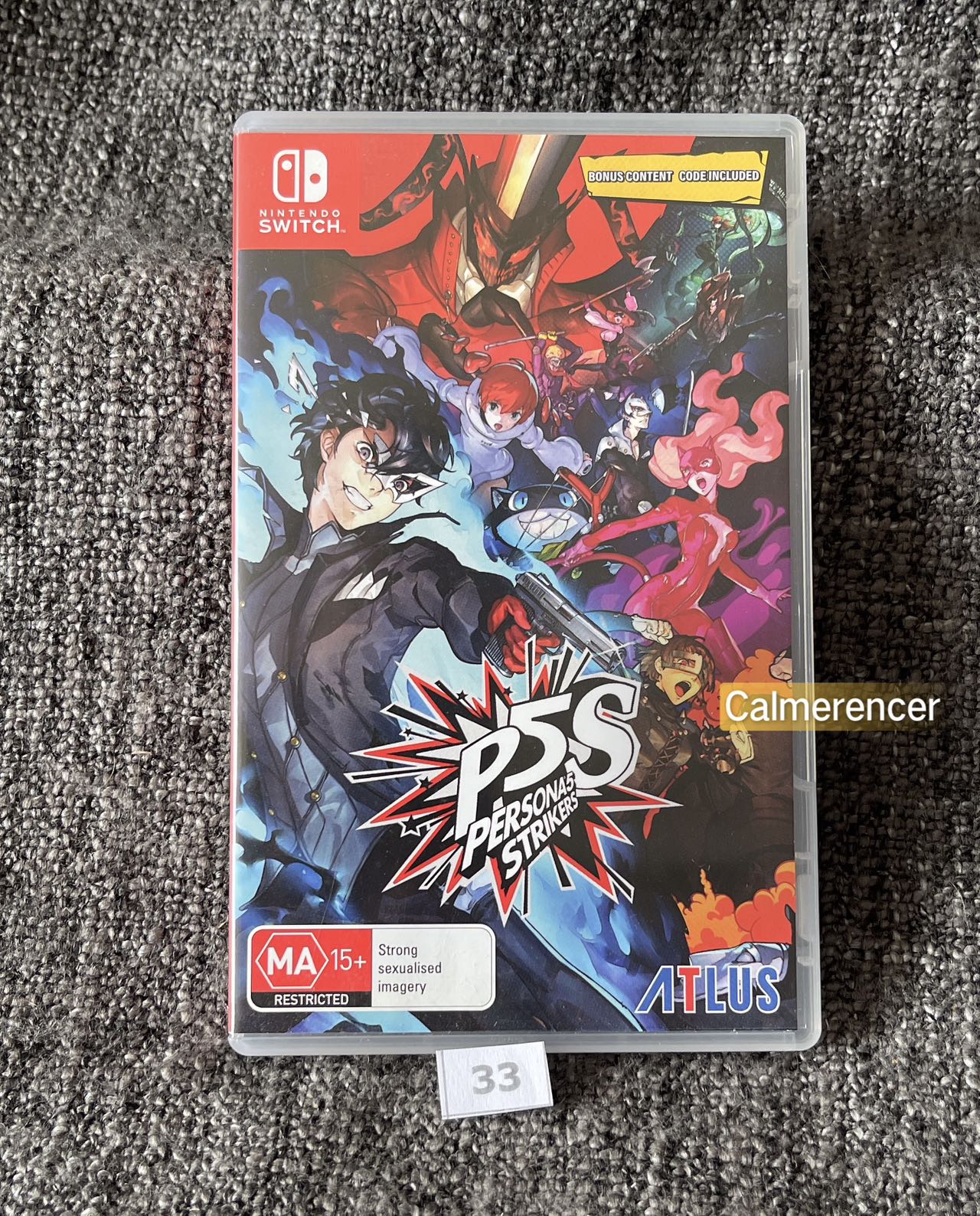 Persona 5 Strikers  Switch Game  - Nintendo