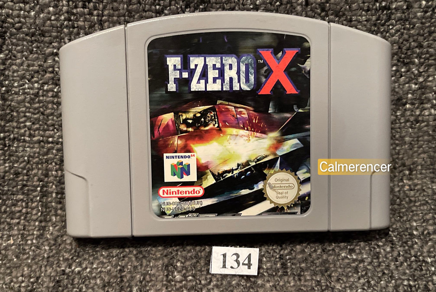 F-Zero X - Nintendo 64 / N64 - Pal Version