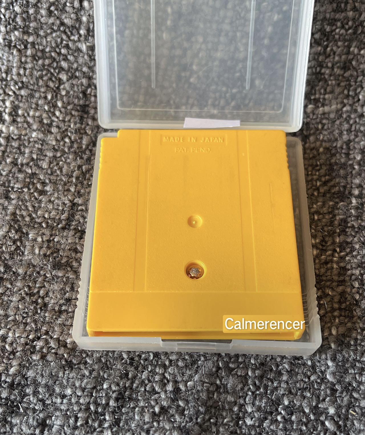 Pokemon Yellow Version Game With Genuine Case- Nintendo Gameboy