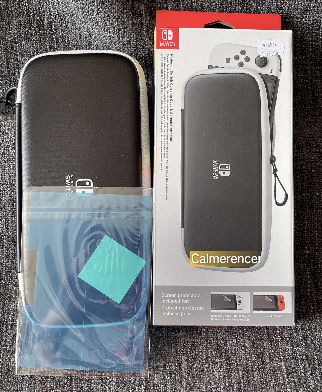 In like new Condition Switch Case with Box + Screen protector.