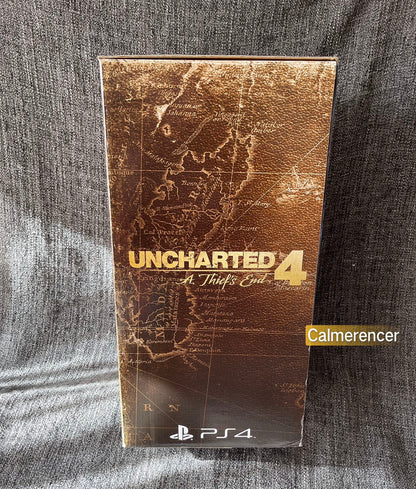 Uncharted 4 - A Thiefs End Limited edition box set - Sony Playstation 4 - Pal Version  (Sealed game)