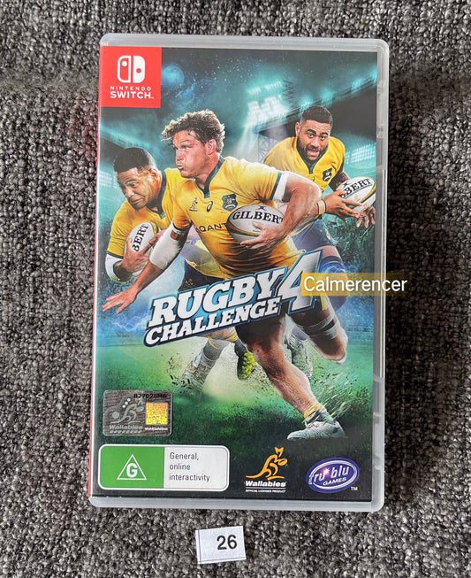 Rugby Challenge 4 Game - Nintendo Switch