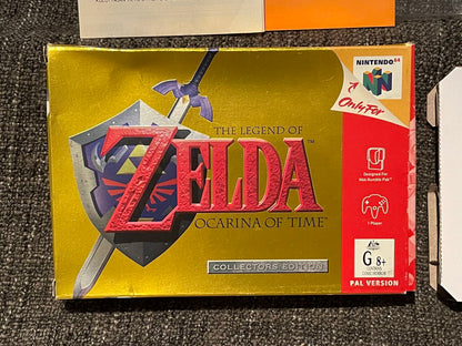 The Legend of Zelda Ocarina Of Time Game Boxed - Nintendo 64 / N64 - Pal Version