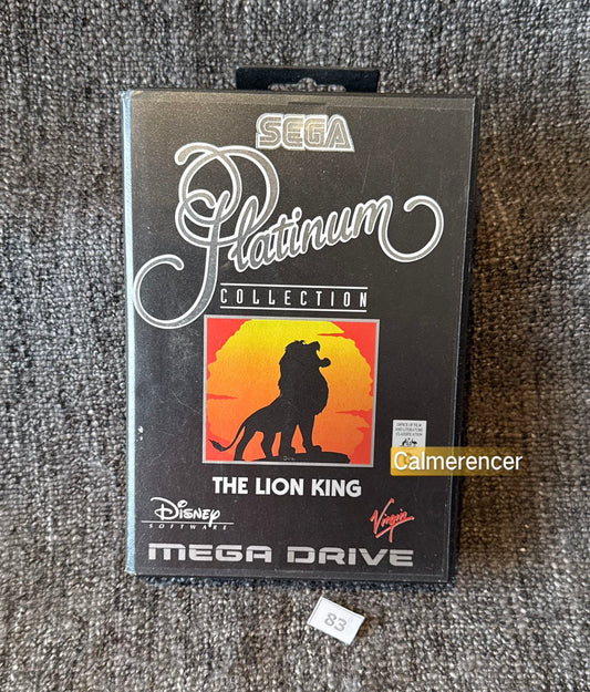 The Lion King Game - Sega Mega Drive