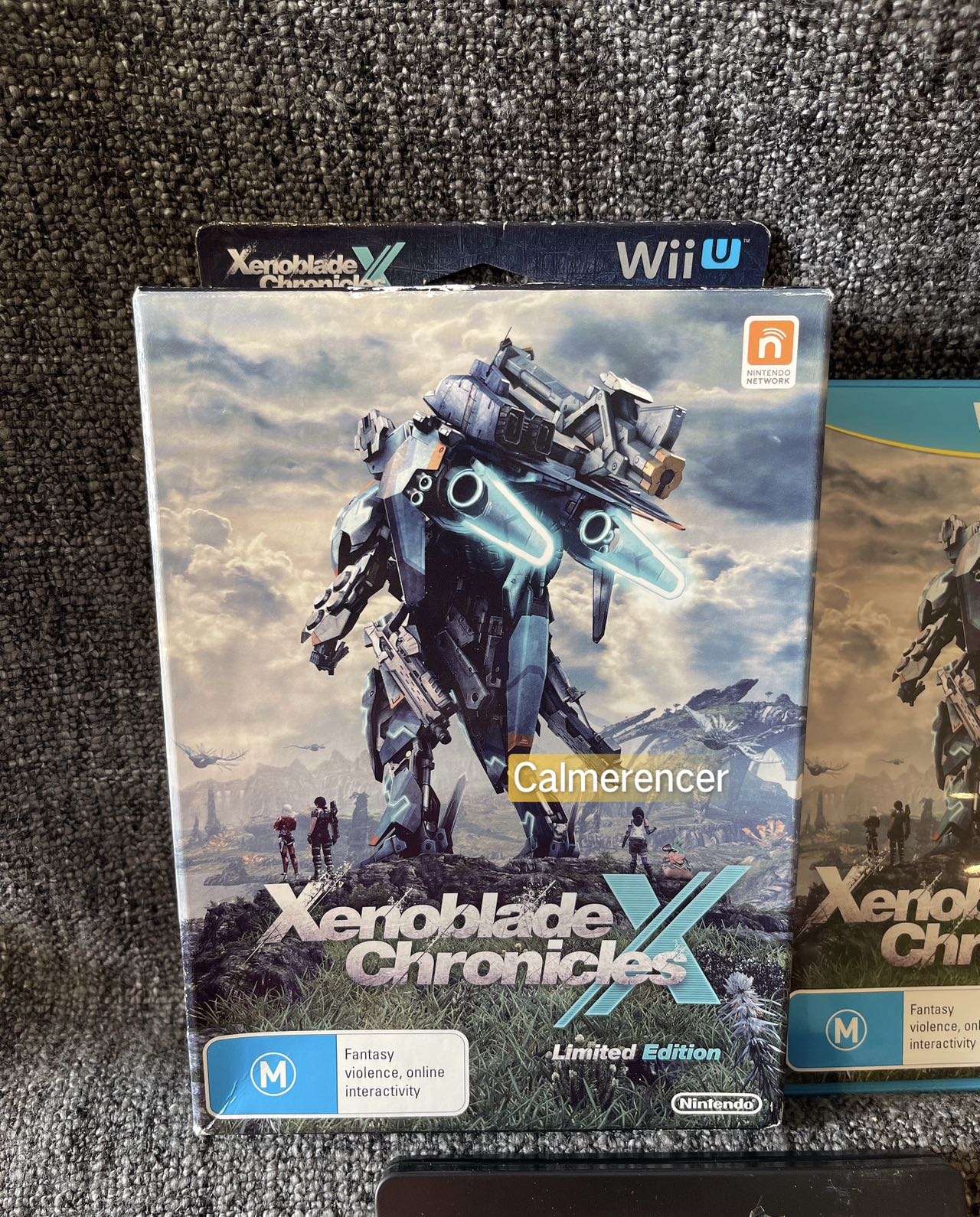 Xenoblade Chronicles X Limited Edition box set Like new - Nintendo Wii U Game