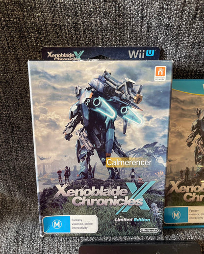 Xenoblade Chronicles X Limited Edition box set Like new - Nintendo Wii U Game