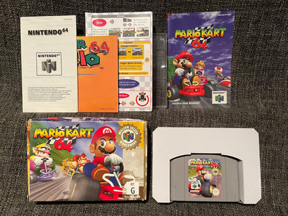 Mario Kart Game Boxed - Nintendo 64 / N64 - Pal Version