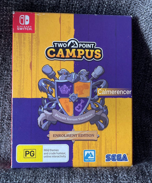 Brand New Two Point Campus Enrolment Edition Game - Nintendo Switch