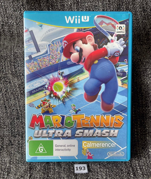 Mario Tennis Ultra Smash - Nintendo Wii U Game