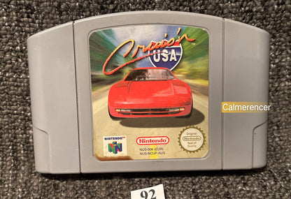 Cruis'n USA - Nintendo 64 / N64 - Pal Version