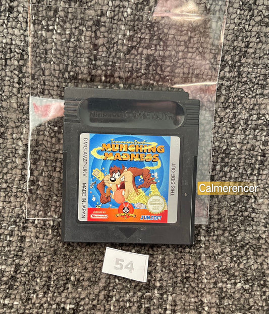 Tasmanian Devil Munching Madness Game - Nintendo Gameboy