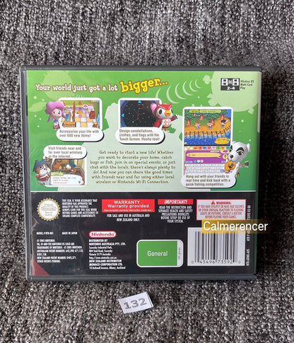 Animal Crossing Wild World Game Nintendo DS