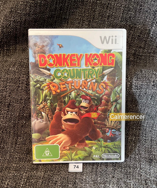 Donkey Kong Country Returns - Nintendo Wii game