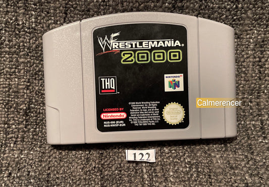 Wrestle Mania 2000 - Nintendo 64 / N64 - Pal Version