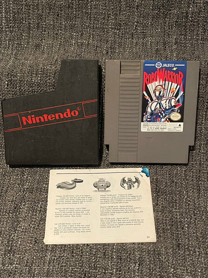 Robo Warrior Game - Nes - Nintendo / Entertainment System - Pal Version