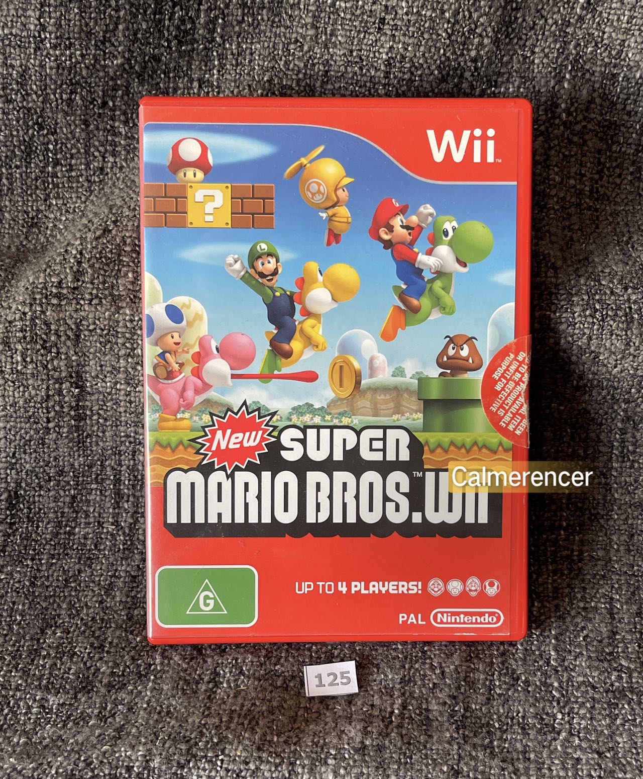 New Super Mario Bros- Nintendo Wii game