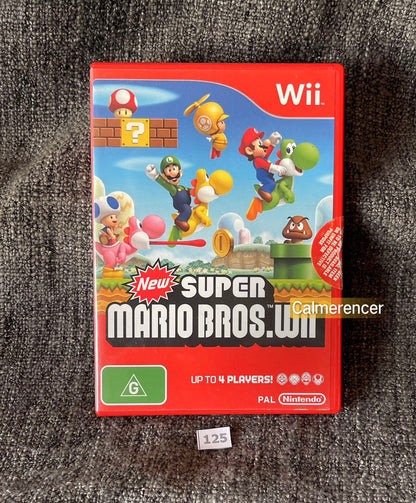 New Super Mario Bros- Nintendo Wii game