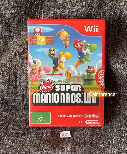 New Super Mario Bros- Nintendo Wii game