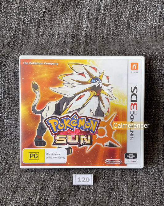 Pokemon Sun Game Nintendo 3DS