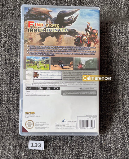 Monster Hunter Generations Ultimate Game - Nintendo Switch